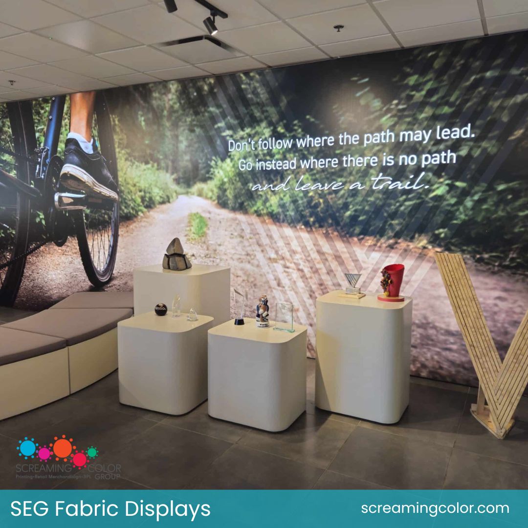 SEG Fabric Displays Screaming Color